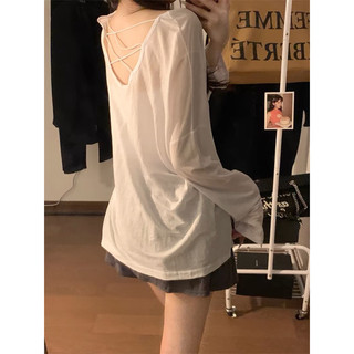 Áo pull giấy mỏng kiểu đan dây lưng  dáng thụng oversize