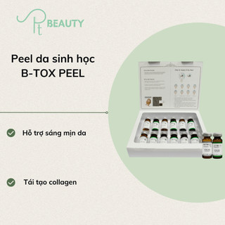 Peel da sinh học B-TOX PEEL Skin Renewal System (2 màu - full hộp)