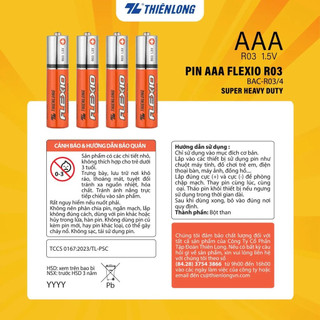Pin Carbon AAA Thiên Long Flexio BAC-R03/4