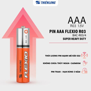 Pin Carbon AAA Thiên Long Flexio BAC-R03/4