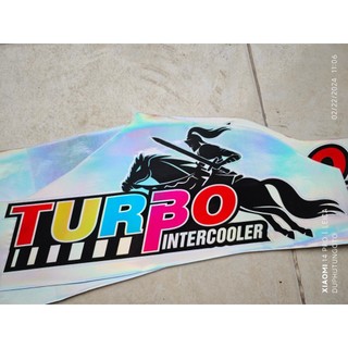 01 Cái Tem chữ TUBOR 7 màu,tem trang trí xe tải.