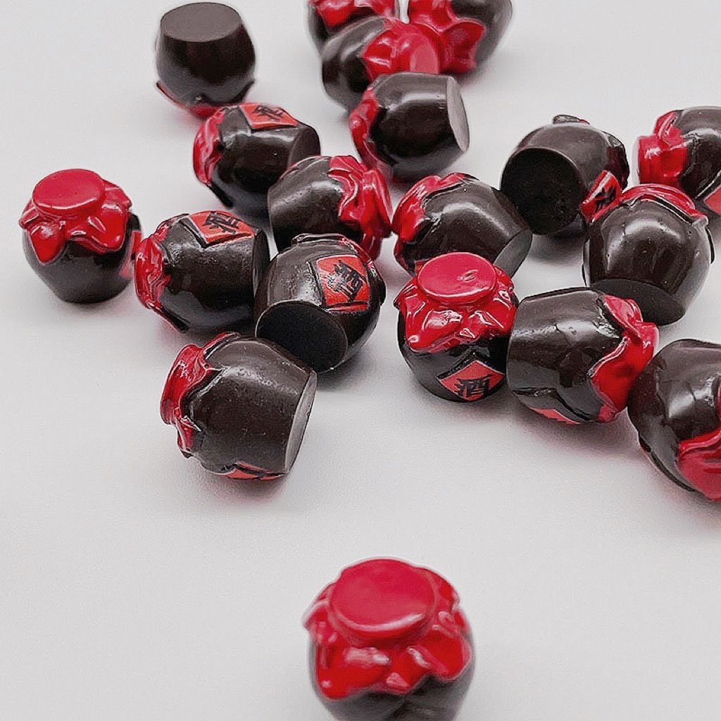 [Mini house Decor] 1 cái Chum rượu cổ trang Mini