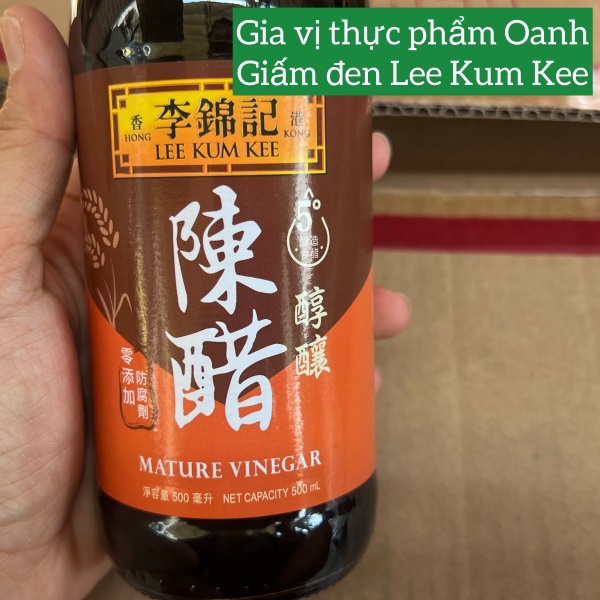 (Thùng 12*500ml) Giấm đen Lee Kum Kee
