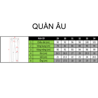 Quần Âu Ghi 4 Vạch Đen