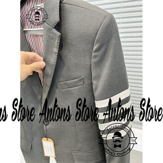 Áo Vest 4 Vạch Màu Ghi