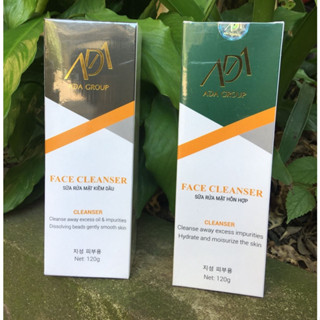  Sữa rửa mặt hỗn hợp & kiềm dầu ADA GROUP không bọt,dịu nhẹ,an toàn cho da 120g 