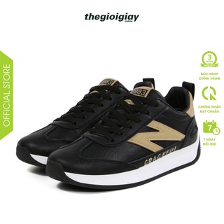 [TẶNG COMBO 2 VỚ] Giày thể thao sneakers nam Belsports TZ màu Black