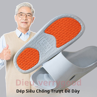  Dép chống chơn trượt nam nữ sử dụng cho bà bầu người già trẻ em chống trơn trượt 