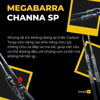 Cần Câu Lure Megabarra Channa SP
