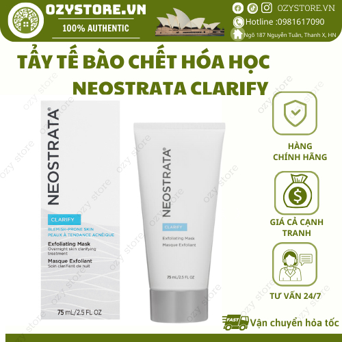 Tẩy da chết hóa học Neostrata Clarify Exfoliating Mask bản Úc