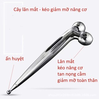Cây lăn 3D massage mặt nâng cơ thon gọn thư giãn cơ thể cho mẹ và bé