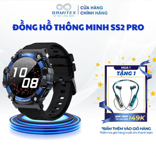 Đồng hồ thông minh giá rẻ SS2 Pro, SMART WATCH Chụp Ảnh Từ Xa, Nghe gọi Bluetooth, Đo nhịp tim cho cả nam và nữ GD411