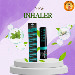 Ống Hít mũi 2 Đầu Black Inhaler Peppermint Field Thái Lan , cực thơm