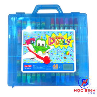 Hộp 48 bút sáp màu dầu dooly hiệu dong a