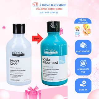 [+Tặng mũ trùm][Loreal] Dầu gội dành cho tóc và da đầu gàu L'oreal Clear Scalp Advanced shampoo 300ml