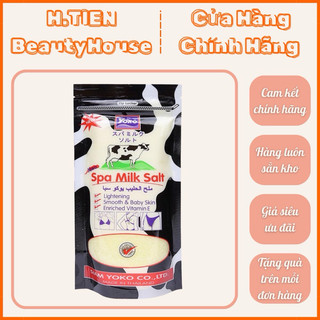 Muối tắm sữa bò thư giãn, tẩy tế bào chết YOKO 300gr