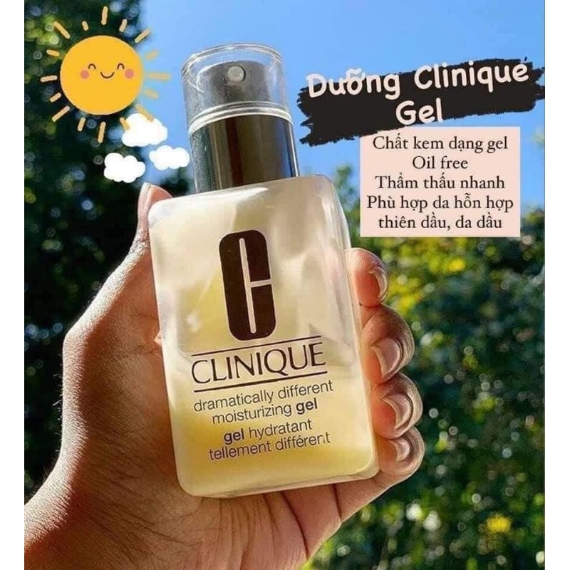 Kem dưỡng clinique gel.