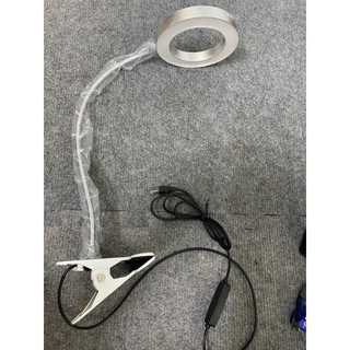 Đèn Led Mini Kẹp Bàn 3 chế Độ Sáng
