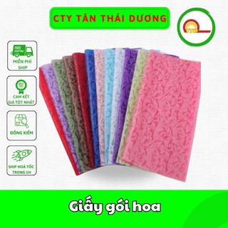 Giấy gói hoa - giấy mếch hoa văn gói hoa - trang trí oản , sỉ lẻ