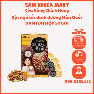 Bột ngũ cốc dinh dưỡng Hàn Quốc DAMTUH HỘP 50 GÓI 900g (mẫu mới nhất)