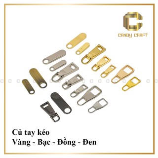 Củ tay kéo - phụ kiện làm túi xách