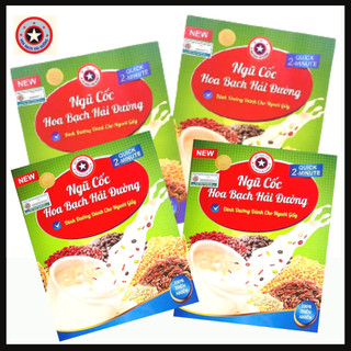 Combo 4 gói Ngũ Cốc Hoa bạch Hải Đường - GIÁ SỈ TẬN GỐC - HÀNG CHÍNH HÃNG
