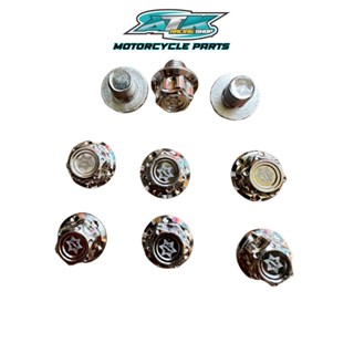  Ốc chân kính gương salaya 10ly mẫu thái salaza găng thuận ngược cho các dòng xe Yamaha Honda inox 