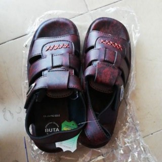 Giày nam sandan PU Buta cao 5 f, giày sandan nam cao 5