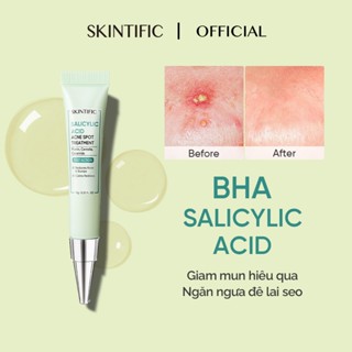 Gel chấm mụn BHA SKINTIFIC 10g