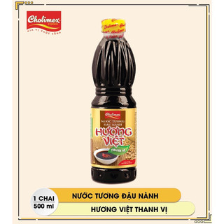 Nước Tương Hương Việt Thanh vị chai 500ml, Chay Mặn đều dùng được