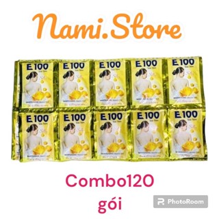 ✨️ Combo 10 dây (120g) Sữa Tắm E100 trắng da 3 màu mềm mịn, Chính hãng date mới.