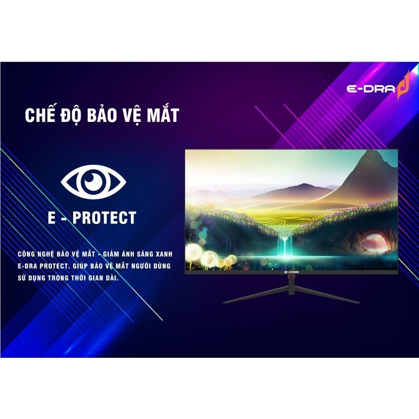 Màn hình gaming, màn hình máy tính chơi game E-Dra EGM24F100S Full HD - màn hình 24 inch - Tần số 100Hz - Chính hãng | BigBuy360 - bigbuy360.vn