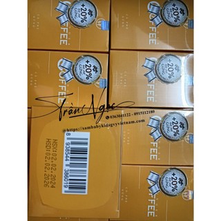 Cà phê gừng giảm cân ginger coffee chính hãng, hộp 20 gói