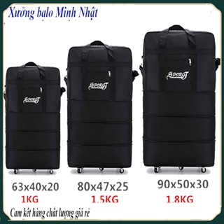 Túi Hành Lý Có Thể Gập Lại Để Đi Công Tác Du Lịch 5 bánh xe Sporot mở rộng tầng ngăn kéo xếp gọn tiện lợi