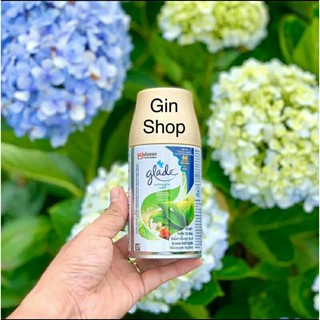 Combo 6 Lõi ( chai thay thế ) Xịt Thơm Phòng Tự Động Glade Hương Sớm Mai Tươi Mát 175g/269ml