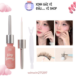 Keo dán mi giả XiXi gj-49 dán giả vô hình nhanh khô không gây kích ứng bám chắc keo dán mi xixi