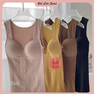 Áo bra giữ nhiệt, Áo bra len tăm dáng dài mềm mịn, co dãn