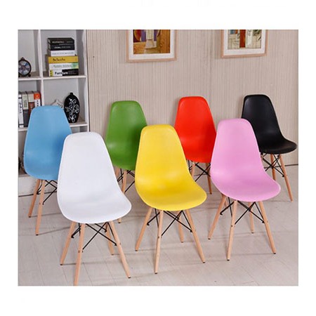 Ghế Eames chân gỗ sồi - ghế decor giá rẻ