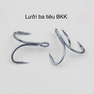 Lưỡi Ba Tiêu Bkk 4x và 3x-Lưỡi gắn cá giả siêu cứng