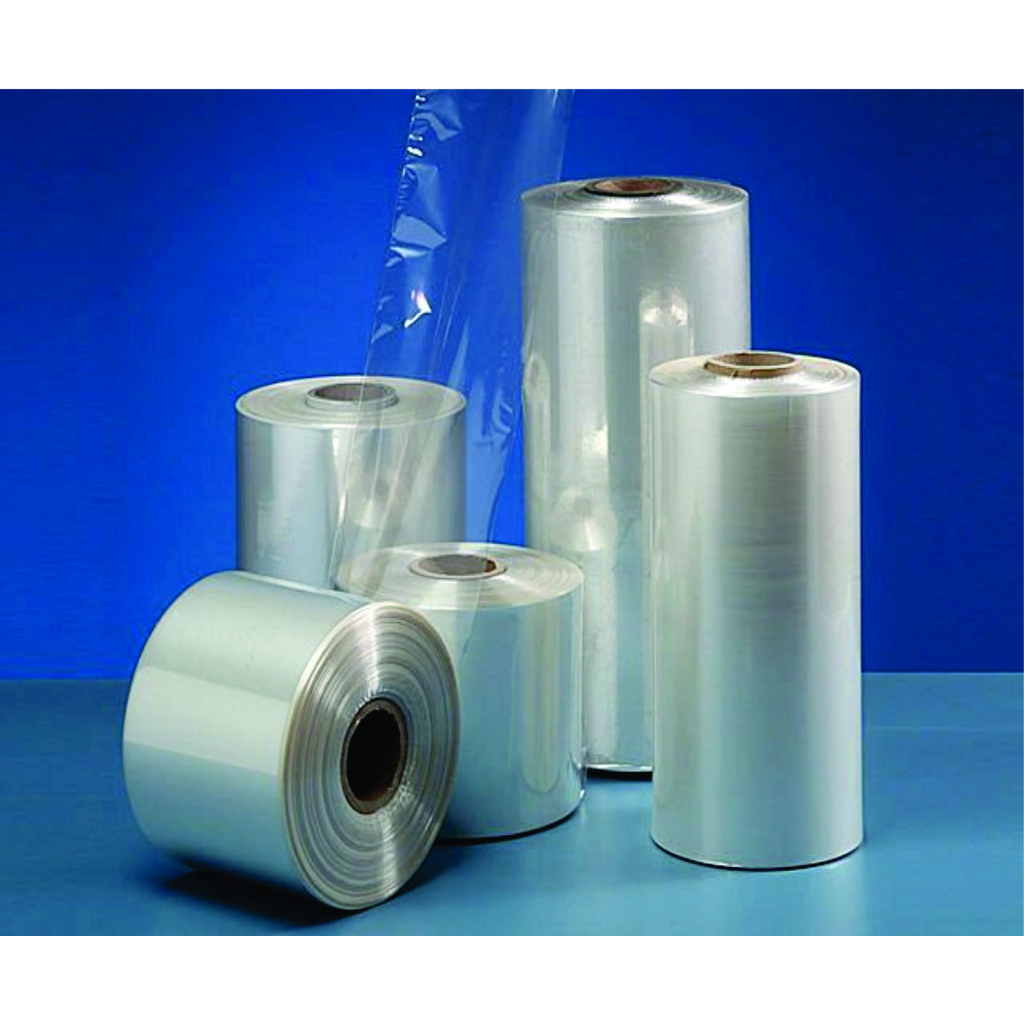 1 kí màng co dạng ống, Màng co sấy nhiệt, Màng co pvc trong suốt LOẠI 1 TRONG-BÓNG-KHÔNG PHA PHẾ