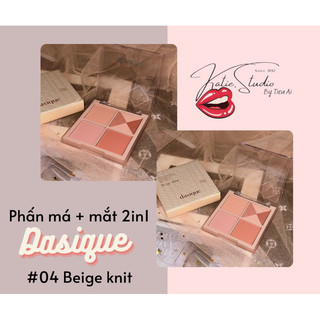 Phấn má Dasique Blending Mood Cheek 4 ô vuông dễ thương màu 4,5