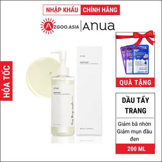  Dầu Tẩy Trang Anua Làm Sạch Sâu Anua Heartleaf Pore Control Cleansing Oil (AZGoo phân phối)