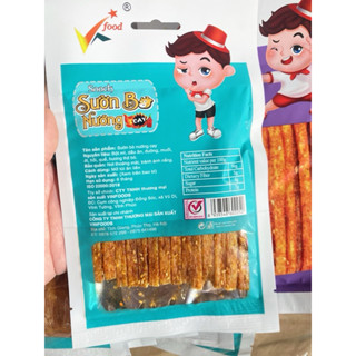 Sỉ 20 gói Snack Hương Cổ Vịt,Sườn Bò Nướng