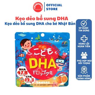 Kẹo dẻo bổ sung DHA cho bé Nhật Bản