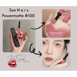 Son thỏi lì Nars Powermatte Lipstick 100 Sweet Disposition