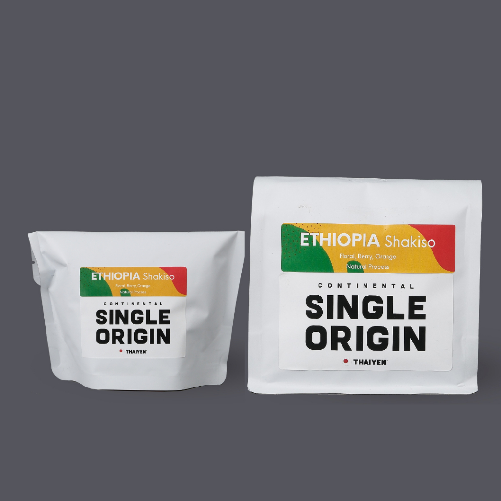 Cà phê 100% Arabica Nguyên Chất THAIYEN Ethiopia Shakiso pha thủ công, pha ủ lạnh coldbrew