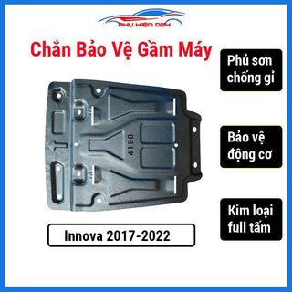 Chắn gầm máy kèm ốc vít phía dưới xe Innova 2017-2018-2019-2020-2021-2022