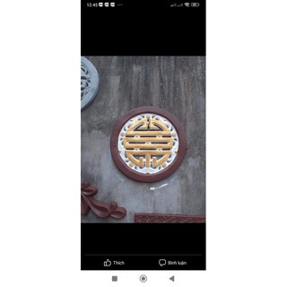 Khuôn chữ thọ đường kính 60cm