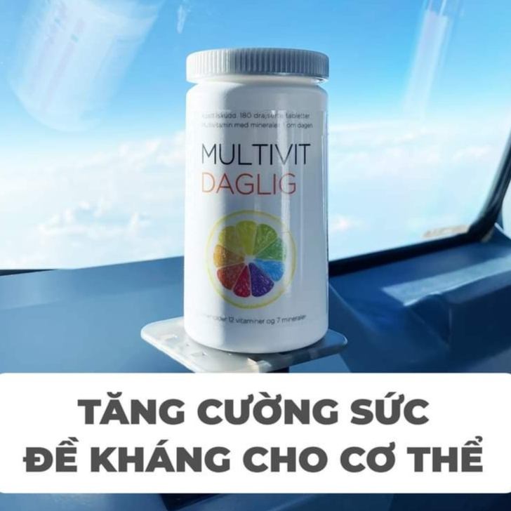 Viên Uống Bổ Sung Vitamin Và Khoáng Chất Multivit Daglig