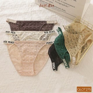 Quần lót Just Bra chất liệu ren cao cấp thời trang, thoáng khí QLOT275